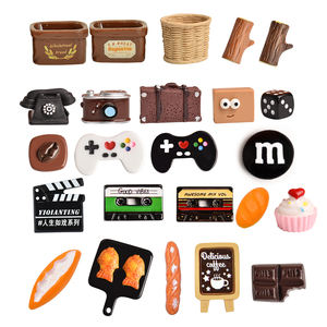 Mini Juguetes Adorables y Creativos de Comida en Resina para Pegamento Crema Accesorios de Joyería de Resina DIY Adornos Retro Accesorios para Imanes de Refrigerador - Product Image 6