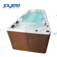 Xuan JOYEE — Balboa en acrylique de grande taille, Jets hydroliques, bain pour 6 à 8 personnes, Massage à bulles d'air