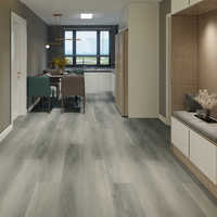 Suelo de vinilo de PVC antideslizante de 2mm de espesor, textura lisa para escalera residencial, comedor, centro comercial, Villa, supermercado, Hospital