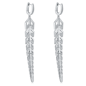 2024 New Premium Long Tassel Water Drop S Silicone <b>Earrings</b> Jewelry - Product Image 2