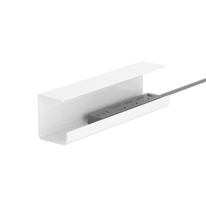 Dưới bàn punch-miễn phí bó dây lưu trữ Giá nhựa máy tính bàn dưới dây cố định chèn hàng lưu trữ giá - Product Image 6
