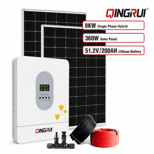 Sistema Solar Híbrido Trifásico de 10kw 15kw 20kw con Monitoreo WiFi MPPT para Sistemas Solares Comerciales - Product Image 1