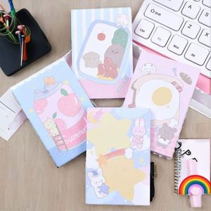 100 feuilles de notes autocollantes mignonnes avec des dessins de filles, papeterie adorable, idéales pour la rentrée scolaire, mémos en papier - Product Image 5
