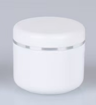 สีขาวแถบสีเงิน