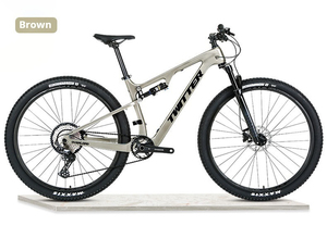 Bicicleta de Montaña de Fibra de Carbono de Alta Configuración Sx-12 Velocidades, Cuadro de Suspensión Softtail Todoterreno, Bicicleta Softtail para Hombre - Product Image 5