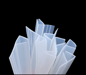 Tira de sellado de pantalla de ducha de <span class=keywords><strong>bañera</strong></span> de PVC sello de plástico de <span class=keywords><strong>goma</strong></span> curvada para recinto de puerta de vidrio de 6/8/10/12mm - Product Image 3