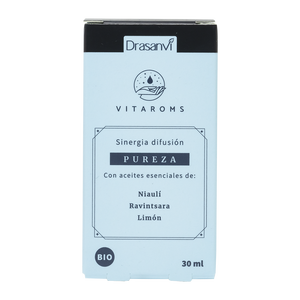 Vitaroms Drasanvi BIO 30 ml Pureza Difusión Sinergia Aromaterapia Difusor Incienso y Porta Incienso - Product Image 1
