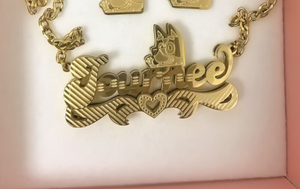 Collana Hip Hop <span class=keywords><strong>con</strong></span> Lettere Personalizzate, Collana a Doppio Strato <span class=keywords><strong>con</strong></span> Targhetta <span class=keywords><strong>Nome</strong></span> Personalizzata e Catena <span class=keywords><strong>con</strong></span> Diamanti xoxo - Product Image 4