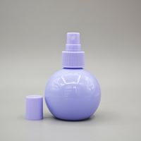 Bouteilles de cosmétiques rondes personnalisées contenants en plastique emballage de bouteille de parfum en vaporisateur de brouillard