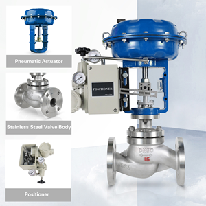 Válvula de <span class=keywords><strong>control</strong></span> de diafragma neumática de acero inoxidable ZJHP-16P, válvula de <span class=keywords><strong>control</strong></span> proporcional de transferencia de calor de vapor - Product Image 3