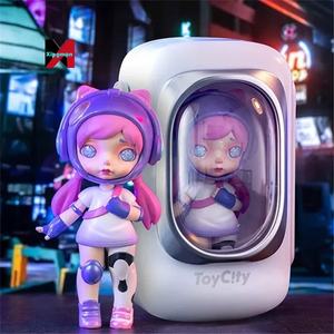 <span class=keywords><strong>Laura</strong></span> Cyberpunk serie <span class=keywords><strong>de</strong></span> cápsulas espaciales caja misteriosa juguetes Mistery Caja Kawaii chica decoración modelo adultos niños juguete regalos <span class=keywords><strong>de</strong></span> cumpleaños - Product Image 1