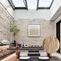 YUSHI moderne champignon brique culture du Vietnam Quartz pierre carrelage PU pierre carrelage mural pour manoir intérieur et extérieur décoration murale