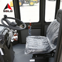 Minicargadora de ruedas de 1 1,6 toneladas, cargadora telescópica compacta, cargadora frontal de tractor pequeño 4x4 con cubo Sdlg L916 China 45 LG916