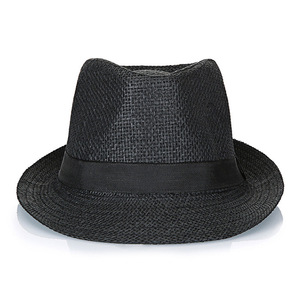Chapeau de jazz d'été décontracté en paille 100 % fait main, protection solaire, cadeau original pour les amateurs de plage avec couleur et logo personnalisés - Product Image 4