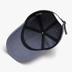 Casquette de baseball légère et respirante, effet vieilli, avec visière, pour l'extérieur, en tissu délavé à l'<span class=keywords><strong>eau</strong></span> - Product Image 4