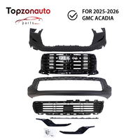 Topzonauto 2025-2026 pour Acadia – Kit de couvre-pare-chocs avant en plastique noir, neuf, fixation par boulons, ajustement universel