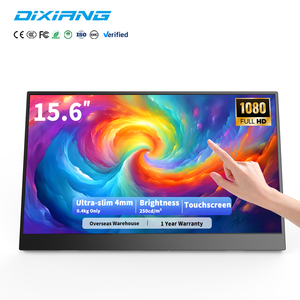 צג נייד בגודל 15.6 אינץ' עם מסך מגע, רזולוציית 1080P וקצב רענון של 60 הרץ, פאנל LCD, מיני וספק כוח מסוג <span class=keywords><strong>Type</strong></span>-<span class=keywords><strong>C</strong></span>, מעטפת פלסטיק שחורה, סיטונאי למשווקים - Product Image 1