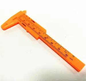 0.05Mm 3 "Plastic Medische Liniaal Plastic Nonius Schuifmaat 80Mm 100Mm