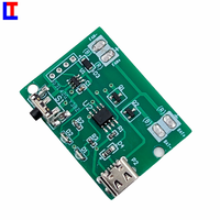 Carte de circuit imprimé de ventilateur rechargeable solaire portable bldc, carte de circuit imprimé de commande de puissance du ventilateur 12v dc, service de conception de carte de circuit imprimé pcba