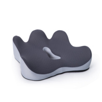 Coussin de siège ergonomique en mousse à mémoire de forme pour le coccyx, oreiller de soutien orthopédique pour le coccyx, housse en maille respirante, écologique, pour chaise de bureau et voiture