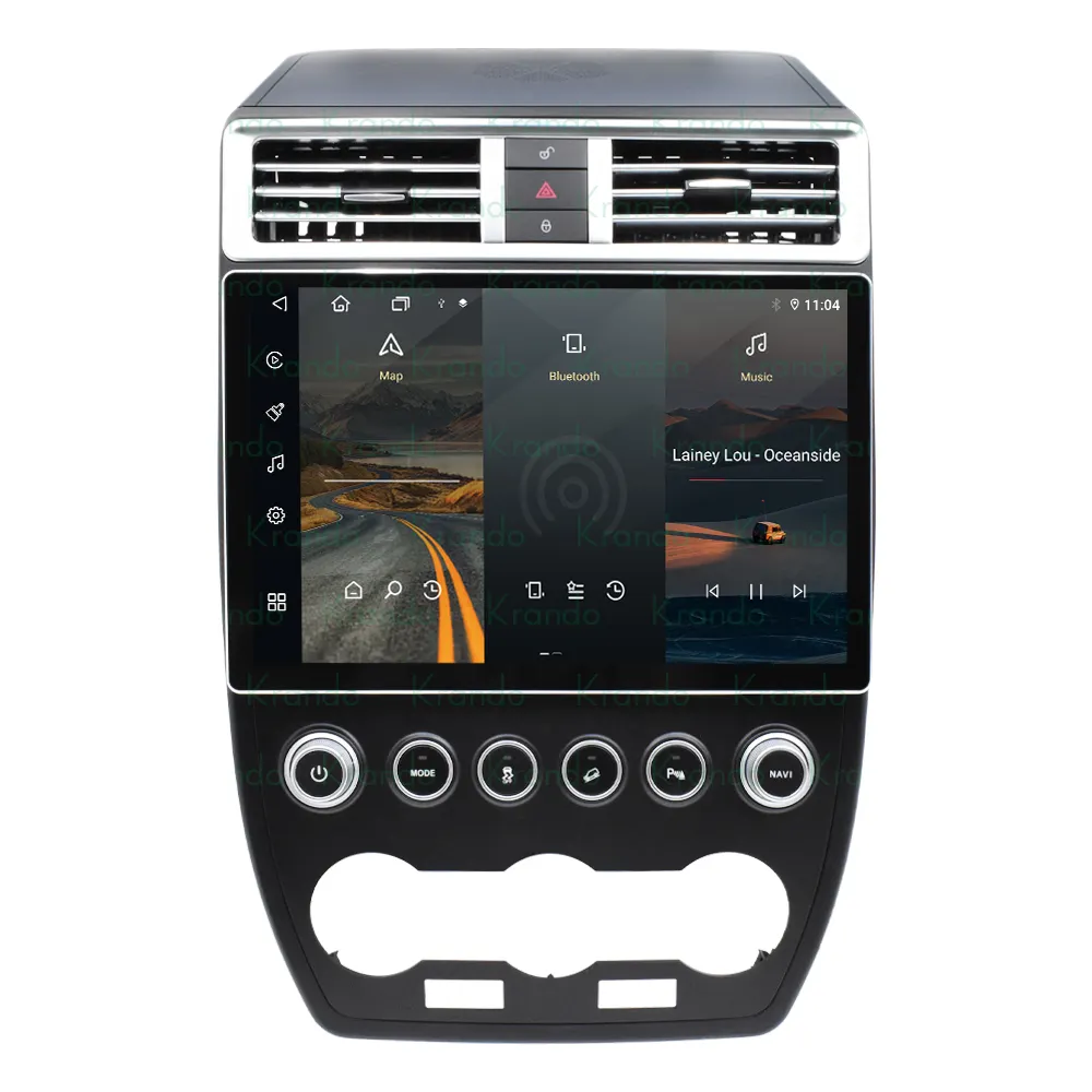 Krando 13 "Android 12.0 8G 128G Android Head Unit Voor Land Rover Freeland 2 Multimedia Auto Dvd-Speler Gps Audio Radio Carplay