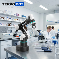 Brazo Robótico TEPKOBOT DOBOT Magician E6 de Escritorio, Cobot de 6 Ejes, Carga Útil de 750g, ROS, SDK Python, para Educación e Investigación en Robótica Universitaria