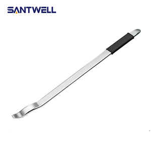 Barre de démontage de pneus Santwell, outil de réparation et de démontage de pneus, conception à tête courbée, poignée antidérapante, pour dégagement - Product Image 1