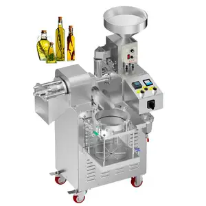 Full automatic 20-30KG/H soybean peanut oil press vegetable oil expeller manufacturer