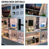 Système d'automatisation de vitrine intelligente pour la maison intelligente/école/hôtel/villa/appartement, prise en charge de la personnalisation complète