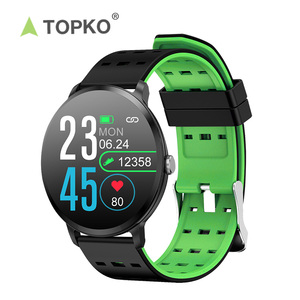 TOPKO Health and Fitness Smartwatch/Music Alexa Built-In/Sleep and Swim Tracking Smartwatch