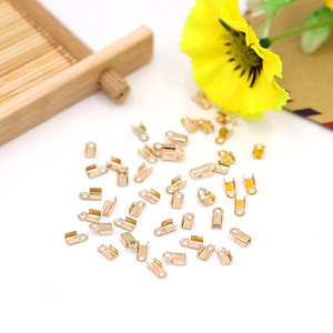Clips para Cuerdas, Hebillas de 3-4 mm, Metal Plateado, Blanco, Dorado, Negro, Bronce Antiguo, Suministros para Abalorios, 5000 Piezas - Product Image 4