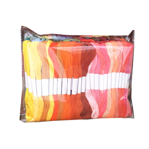 Nouvelle arrivée 50/120/140 couleurs Arc-En-Ciel Couleur <span class=keywords><strong>fil</strong></span> à Broder Point De Croix Fils - Product Image 3