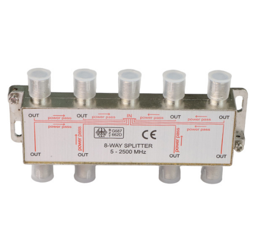 Bxon 8 WAYS SATELLITE SIGNAL F Type SPLITTER 5-2500MHz