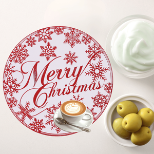 Mantel de cocina aislado de piel sintética de PVC personalizado al por mayor con función de drenaje para uso en el hogar, bodas o restaurantes - Product Image 1