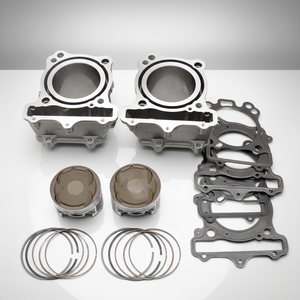 Kit Blocco Cilindri Meccanismo Albero Motore Haogang <span class=keywords><strong>Suzuki</strong></span> <span class=keywords><strong>V</strong></span>-<span class=keywords><strong>Strom</strong></span> 650 <span class=keywords><strong>DL</strong></span>/SV 81mm in Alluminio - Ricambio Nuovo per Moto - Product Image 3