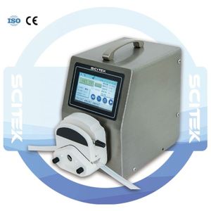 Bomba Peristáltica Dosificadora SCITEK con Pantalla Táctil de 4.3 Pulgadas, Función de Memoria Integrada, Personalizable OEM, Acero Inoxidable 304, 25L/min - Product Image 3