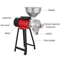 Machine commerciale de lait de soja d'acier inoxydable avec la fonction à haute efficacité de meulage et de décollement pour la production de tofu