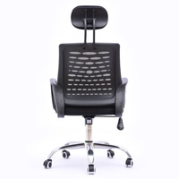 Chaise de bureau moderne en tissu maillé à dossier mi-haut, réglable en hauteur, avec dossier personnalisable, base métallique coulissante, logo personnalisé, pour la maison et le bureau (vente en gros)