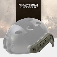 Rail de montage pour casque tactique, pour l'extérieur, rapide, Mich, ARC rotatif, Rail de guidage en Nylon