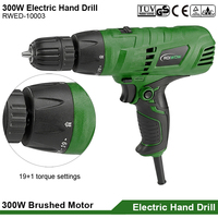 Perceuse Électrique Mini 300W en Gros, Outil Professionnel Portable Filaire avec Mandrin Sans Clé 10mm pour Usage Domestique