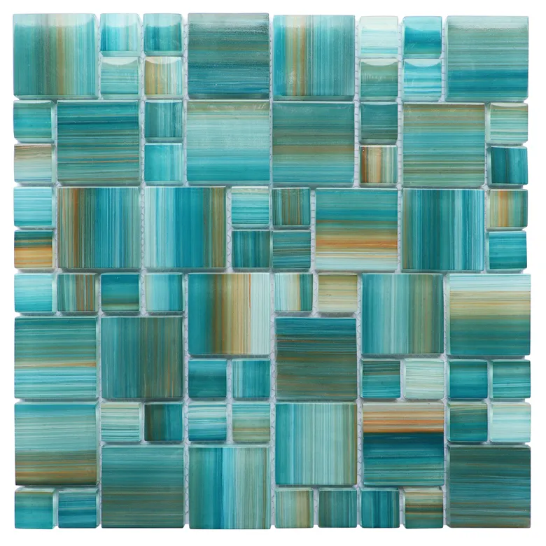 Crystal Glass Swimming Pool Mosaic Tiles Wall Mosaic Manufacturer
