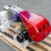 Brûleur à gaz RS70 en gros, 192-814 kW, à deux étages, 230 V, à tirage forcé, pour chaudière, four à air chaud, four industriel, chauffage