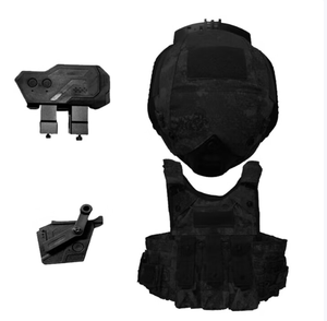 戦術グレードCSシステムパーソナルギア | レーザーセンシングベスト & ヘルメットリアルCS機器セットパチンコ - Product Image 3