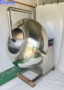 Máquina automática eléctrica de recubrimiento de dulces de 50, 100, 200, 400, 600, 800, 1000 L para azúcar, cacahuetes, chocolate, almendras y frutos secos - Product Image 4