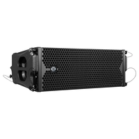 Altavoz de Línea Activa Doble de 10 Pulgadas LS3, Modelo LA210, Carcasa de Madera, Rectangular, Mono, Garantía de 3 Años, 500 W, Sensibilidad de 16