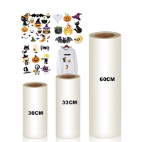 Rouleaux de film de transfert thermique PET personnalisés haute température 60/61 cm A3/A4/DTF pour l'impression numérique textile et de vêtements