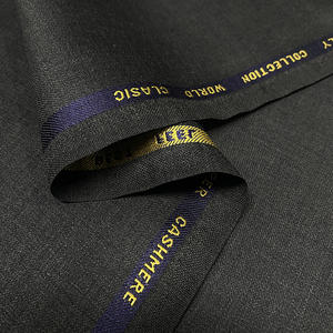 고급 도매 맞춤형 275g 워스티드 100% 울 영국식 바지 정장 원단 제조업체 (바지, 유니폼, 코트용) - Product Image 2