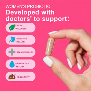Probiyotikler kadınlar için uygun 50 milyar CFU 6 çeşitli suşlar kadın probiyotik kapsül takviyeleri, sindirim sağlığını teşvik - Product Image 4