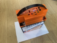 Nouvelle alimentation d'urgence extérieure, convertisseur de batterie 12V, convertisseur multiple de sortie DC vers AC 110V-220V, portable