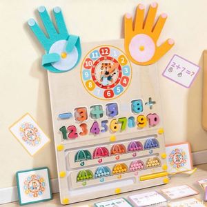 ของเล่นมอนเตสซอรี่ ลูกปัดแม่เหล็ก ฝึกการจับคู่ สำหรับเด็กชายและเด็กหญิง ของเล่นเสริมพัฒนาการด้านคณิตศาสตร์ ฝึกนิ้วมือ บวก ลบ ได้หลากหลายรูปแบบ - Product Image 1